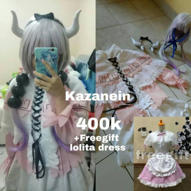 Fullset Kanna Kamui Cosplay