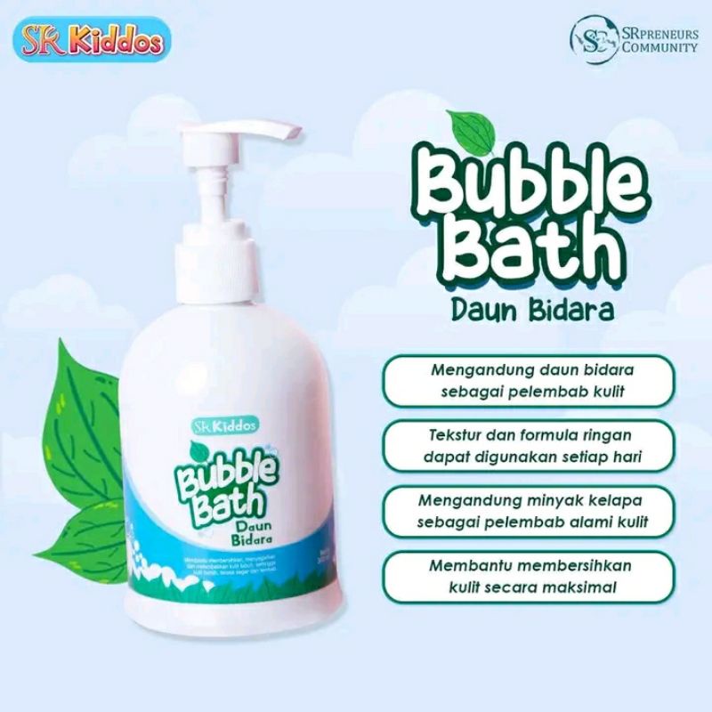 Bubble bath daun Bidara | sabun mandi anak daun Bidara | sabun Bidara | sabun kesehatan