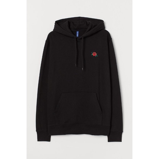 Hoodie H&M Rose Black