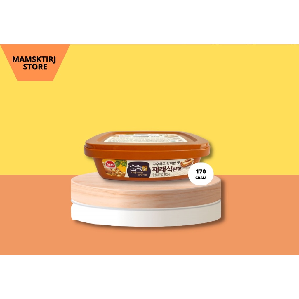 

Sajo Soyabean Paste Kedelai Fermentasi 170g