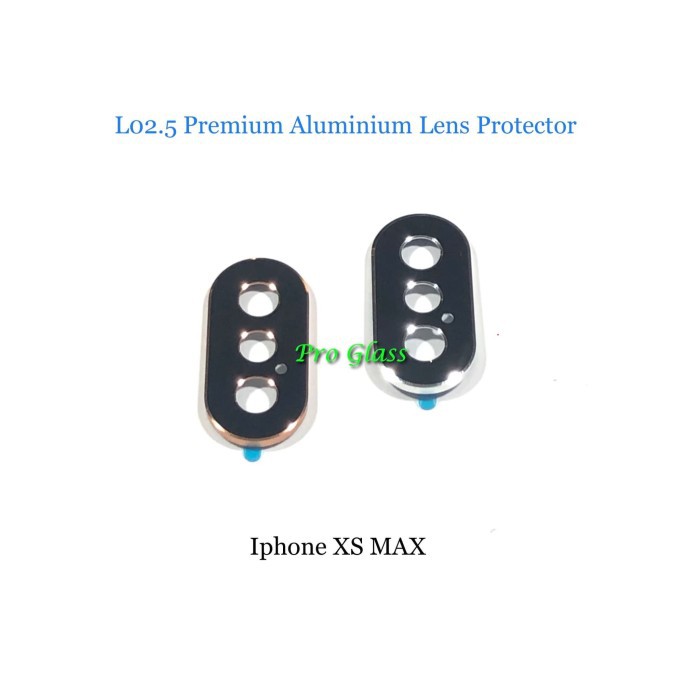 L02.5 Iphone X / XS / XR / XS MAX  Aluminium Lens Cover Protector / Pelindung Camera