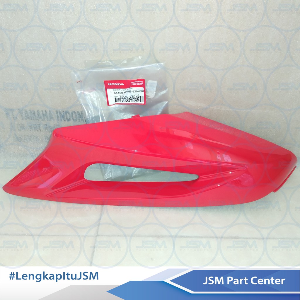 COVER BODY DALAM BLADE KIRI MERAH 64450-KWB-920WRD ORYGINAL AHM