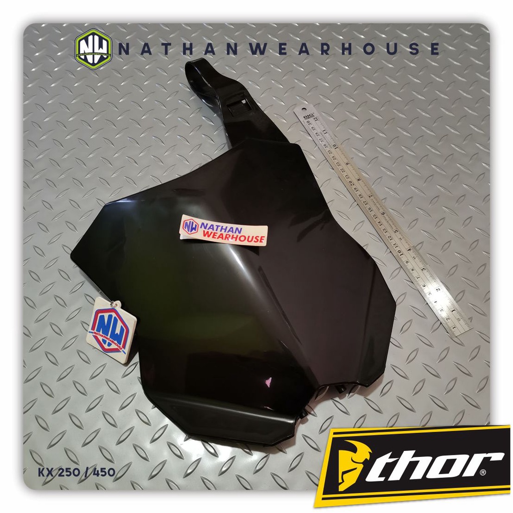 Cover Plat Tempat Papan Nomor Nomer Depan KX KXF 250 450 THOR