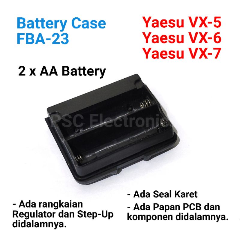 Battery Case FBA23 FBA-23 Yaesu VX5 VX6 VX7