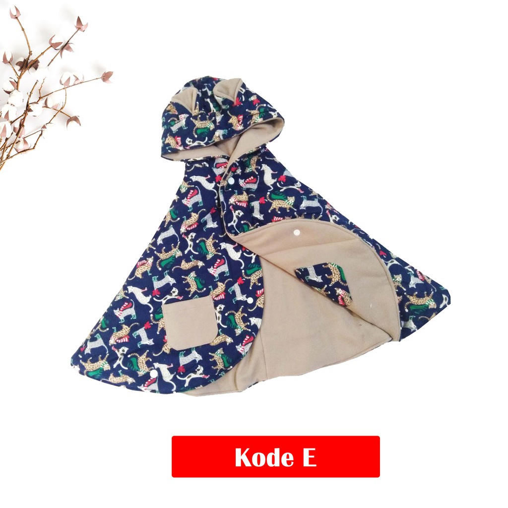 BABY CAPE Selimut Bayi Newborn-3thn Jaket Anak Bayi Murah-E