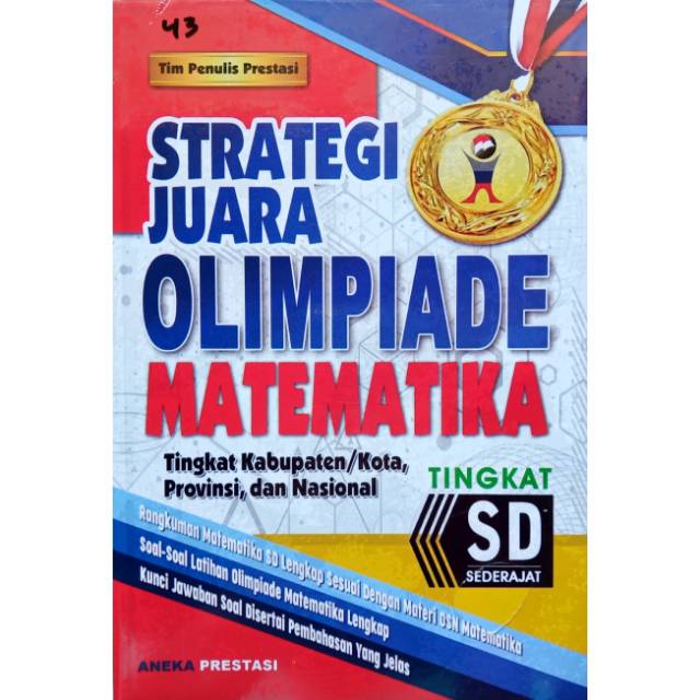 Buku Strategi Juara Olimpiade Matematika Tingkat Sd Sederajat