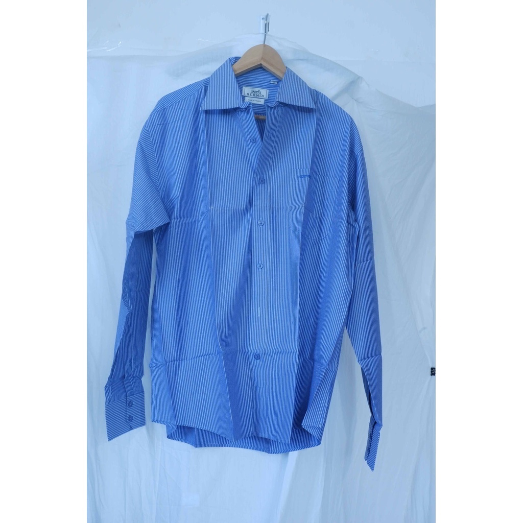 Kemeja Panjang Pria HermesBlue Size L