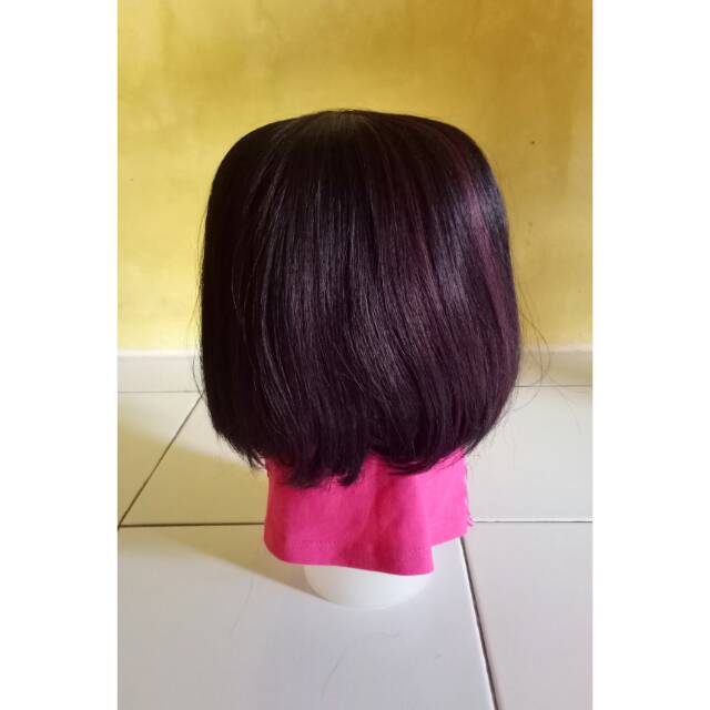 Preloved Wig Poni Pendek