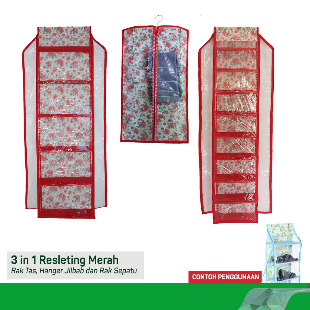 AMAN KUAT TAHAN LAMA ASLI KEREN KADO S/ ORGANIZER SET 3 IN 1 4in1 RAK GANTUNG HBO HSO HJO RESLETING