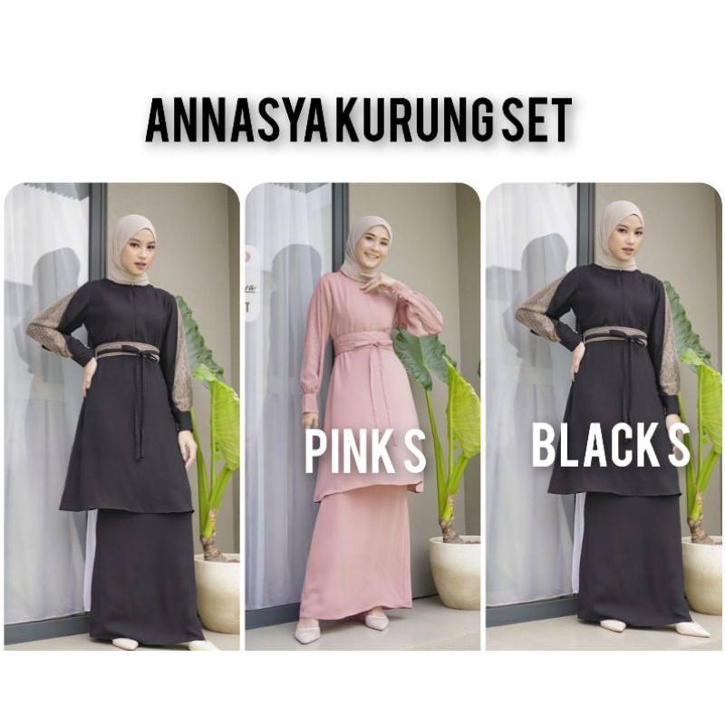 ANNASYA KURUNG SET GAMALEEA GHAISANI HIJAB