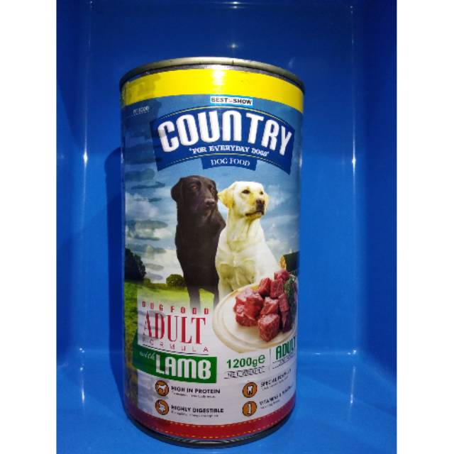 

Best How Country dogfood kaleng 1200gr