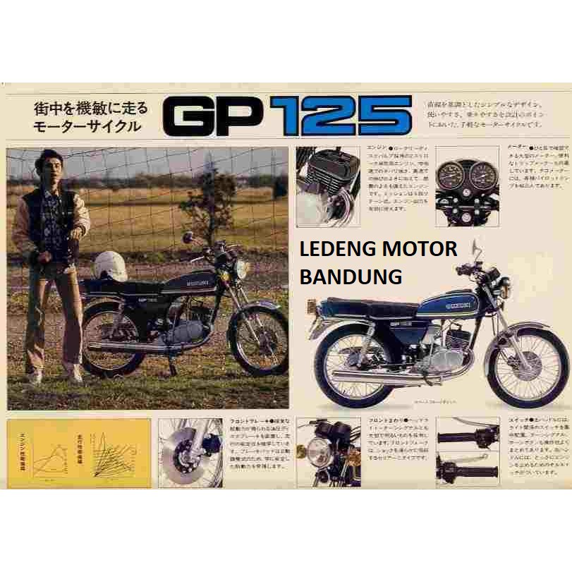 Paking Full Set Suzuki GP 125 Gasket Komplit Motor Tua