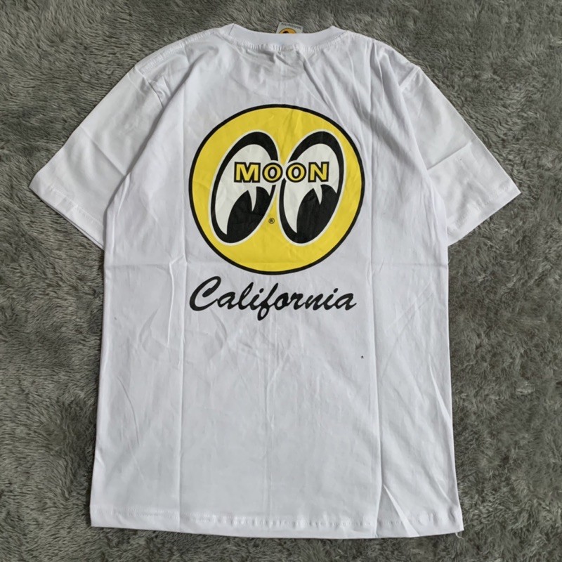 Kaos Tshirt Mooneyes California Fulltag &amp; Lebel