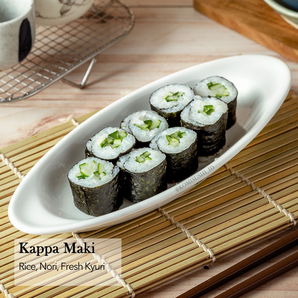 Maki Sushi Personal Size Sushi - Isi 8pcs Shopee Indonesia