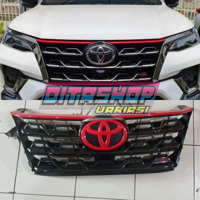 grill fortuner 2021 trd
