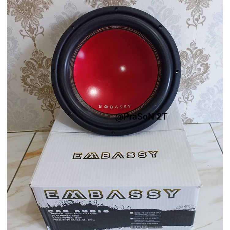 Subwoofer Embassy 1228c Doublecoil 12inch