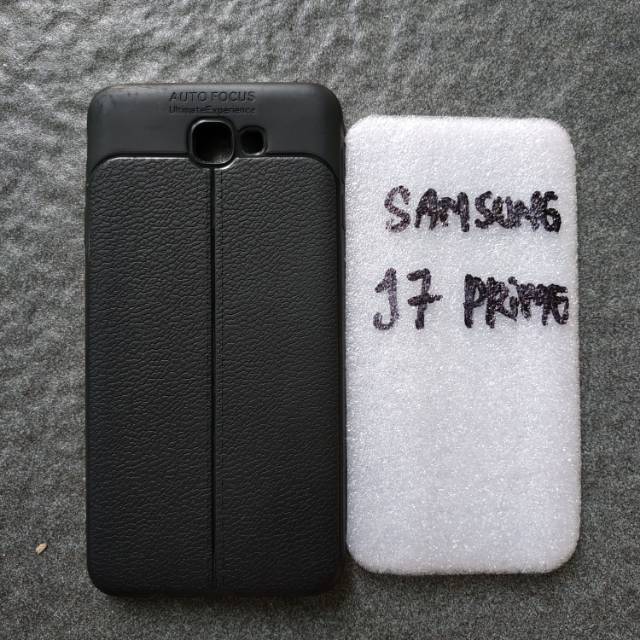 SAMSUNG J7 PRIME J7PRIME mantap Silikon capdase karet Hitam softcase