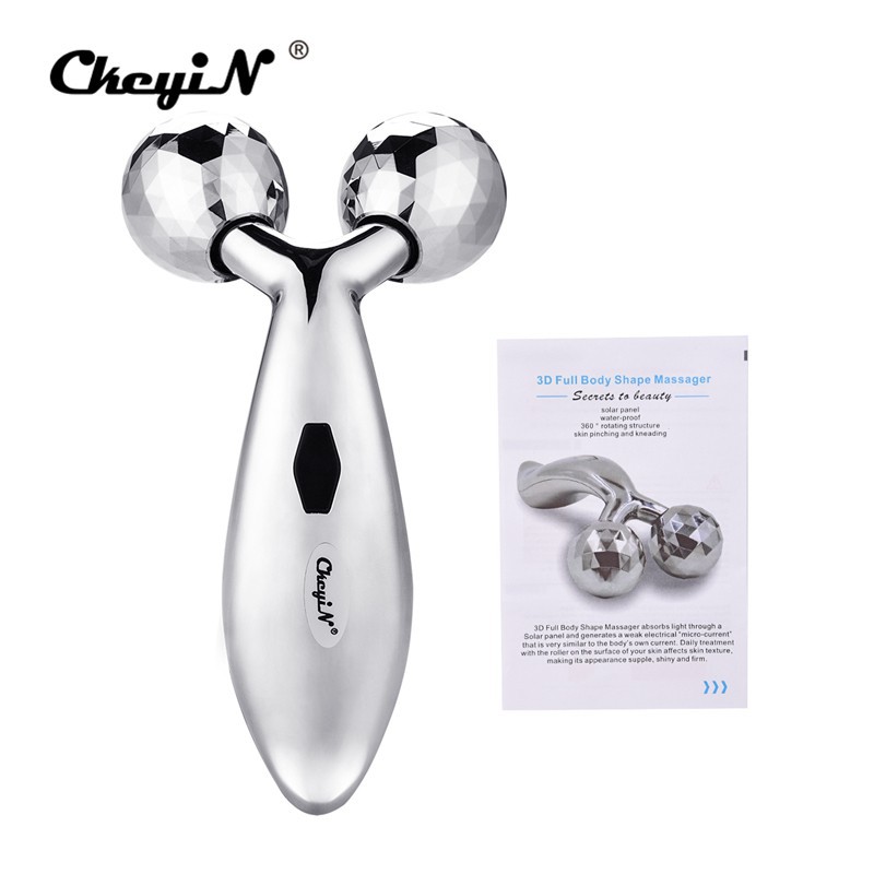 

CkeyiN Roller Bola Roller untuk Pijat Wajah / Tubuh