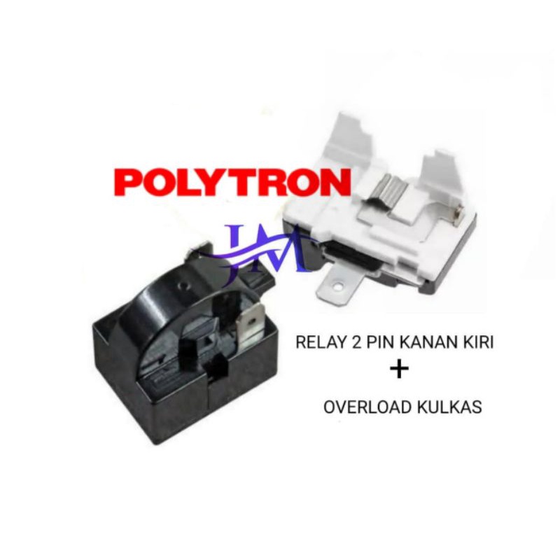 Relay Ptc Overload kulkas polytron 2 pintu