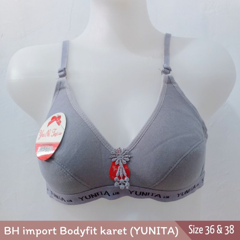 BRA/BH SPORT MERK YUNITA-Tanpa Kawat dan Tanpa Busa-Pakaian Dalam Wanita Nyaman diPakai-Bisa COD