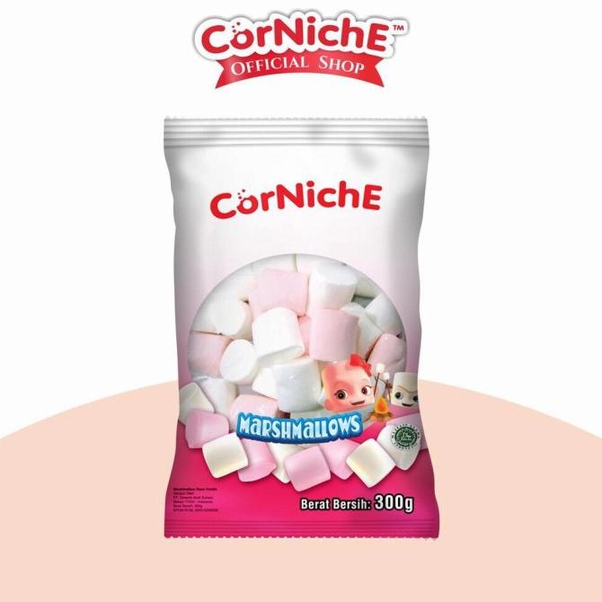 

Corniche Mega Marshmallows 300 G /Mega Marshmallow Pink