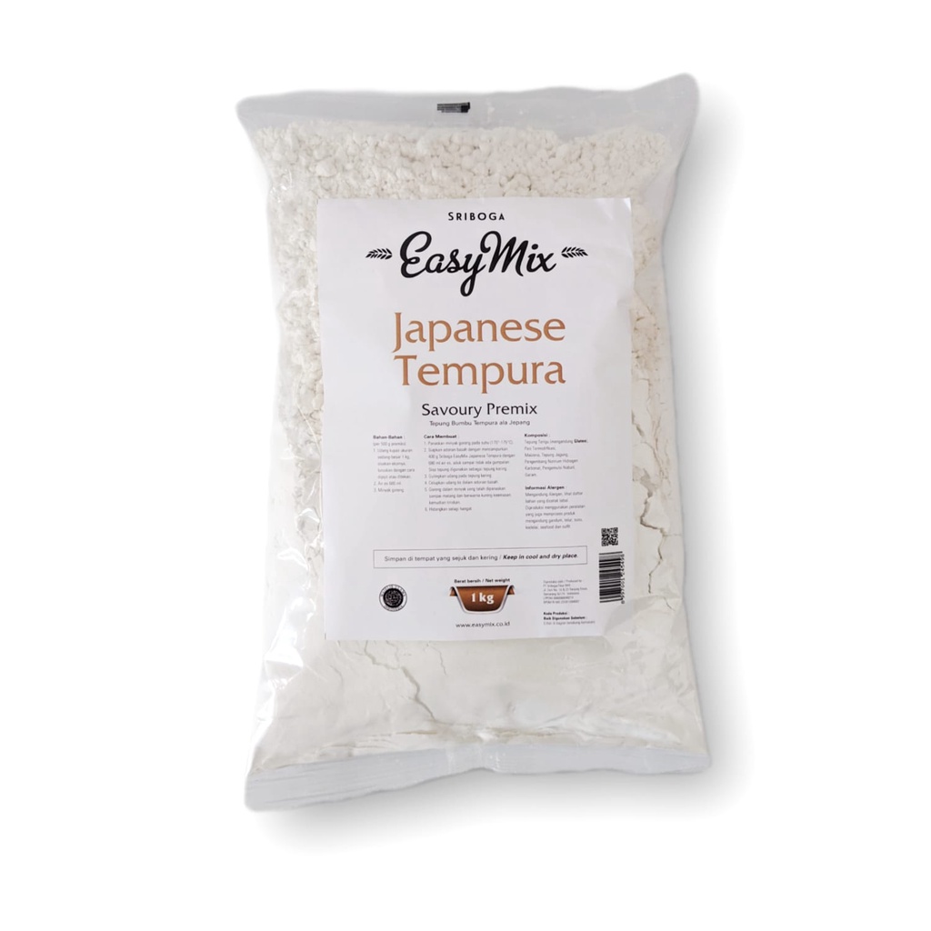 

Japanese tempura easy mix @1kg dr sriboga, tepung tempurako jepang