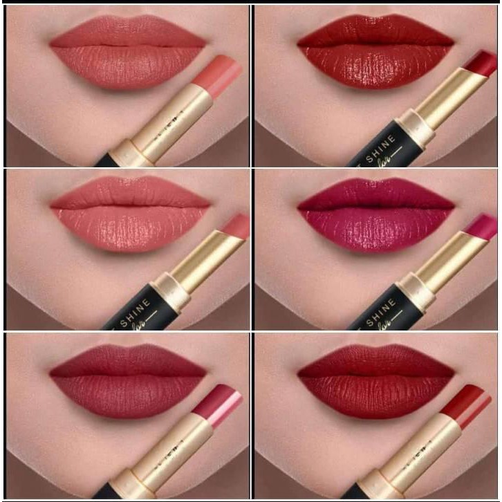 Viva Queen Perfect Shine Lip Color Lipstik Shades 201 210 Shopee Indonesia Shade lipstik viva queen