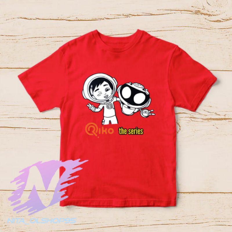 baju Rico the series terbaru kaos gambar hitam putih Rico the series