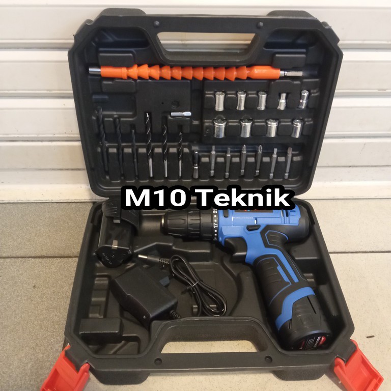 EDON LV3-1210 MESIN BOR BATERAI 12V LITHIUM LV3 1210 CORDLESS DRILL