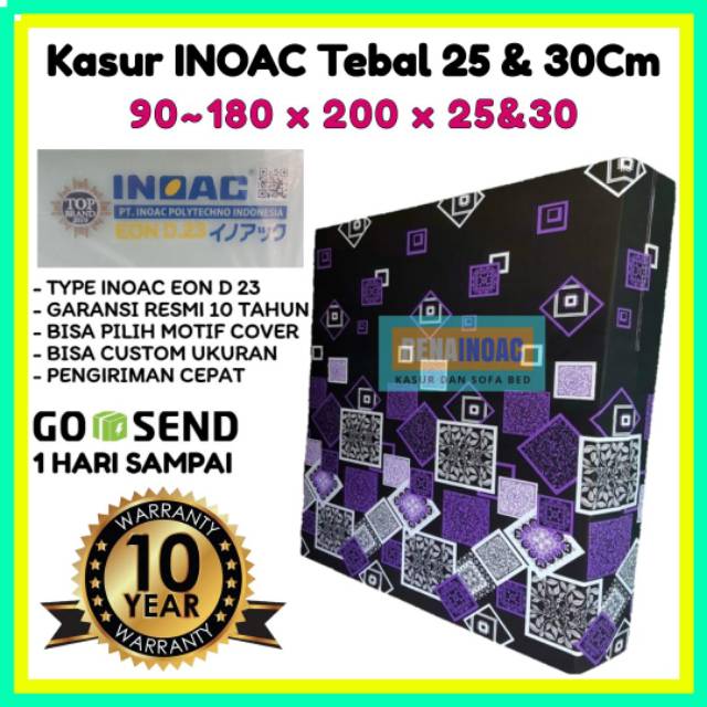 kasur inoac 180x200x30 180 x 200 30cm 160x200x30 TEBAL MURAH original 100%