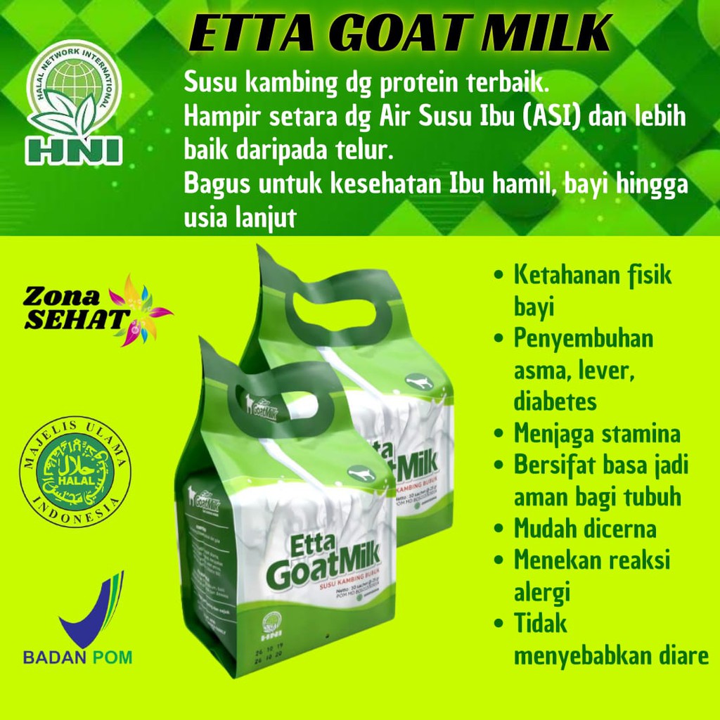 

Etta Goat Milk HNI