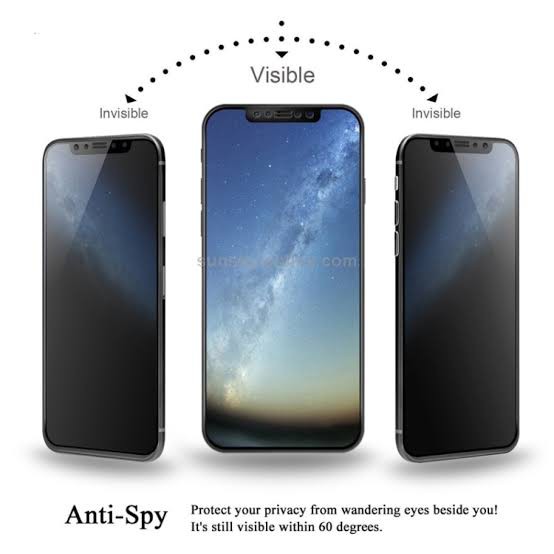 TEMPERED GLASS ANTI SPY HUAWEI NOVA 3 - ANTI GORES KACA PRIVASI