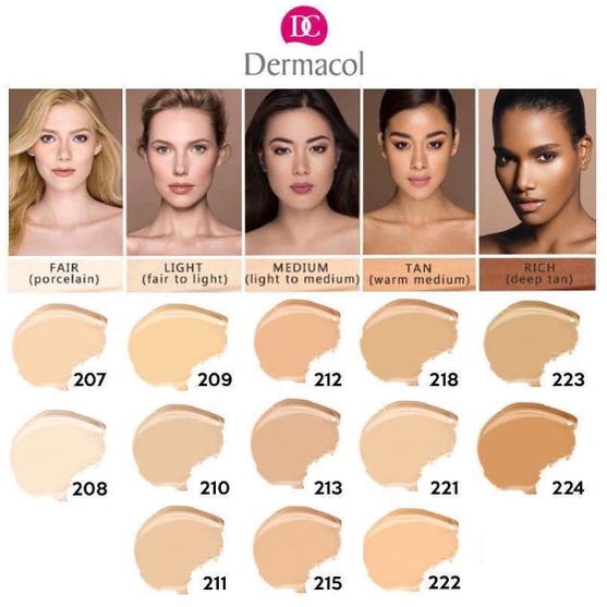 [30gr] DML MAKE UP COVER SPF 30 WATERPROOF COVERAGE / FOUNDATION