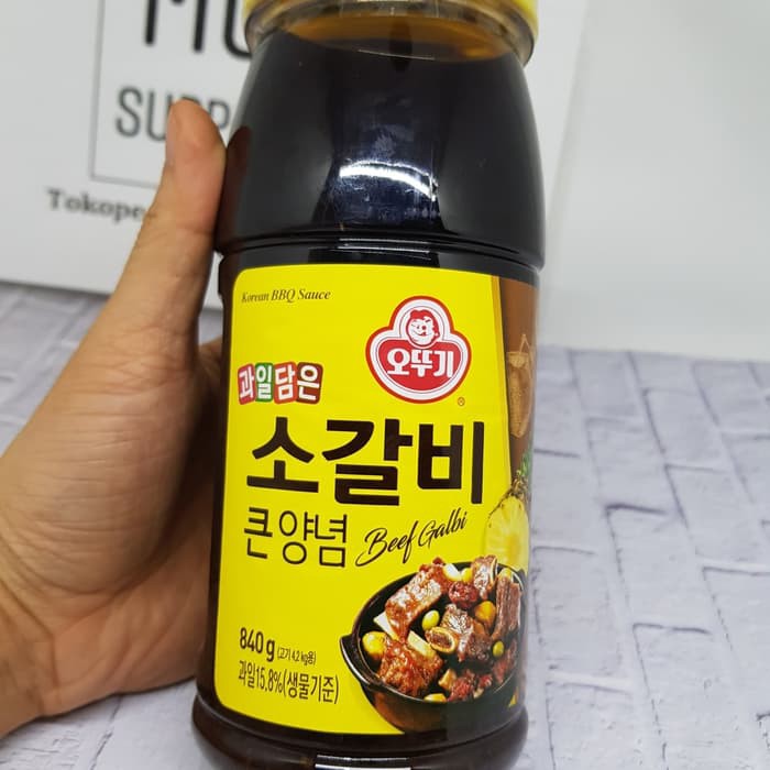 

New Arrival - Eceran Beef Galbi Sauce Ottogi - Net 840G | saus daging