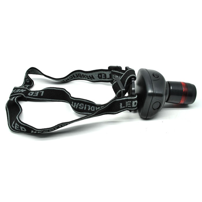 Lampu Headlamp Telescopic 3W - Black