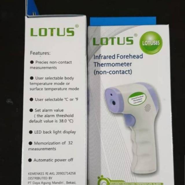 Termometer Infrared Lotus 85
