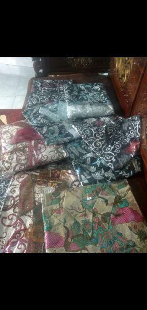 Cod. Bayar Di Tempat. Maura Couple - Sania Ruffle Batik Couple Ori Ndoro Jowi Garansi Termurah