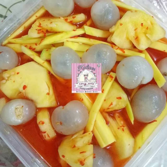 

asinan mangga-nanas-lengkeng
