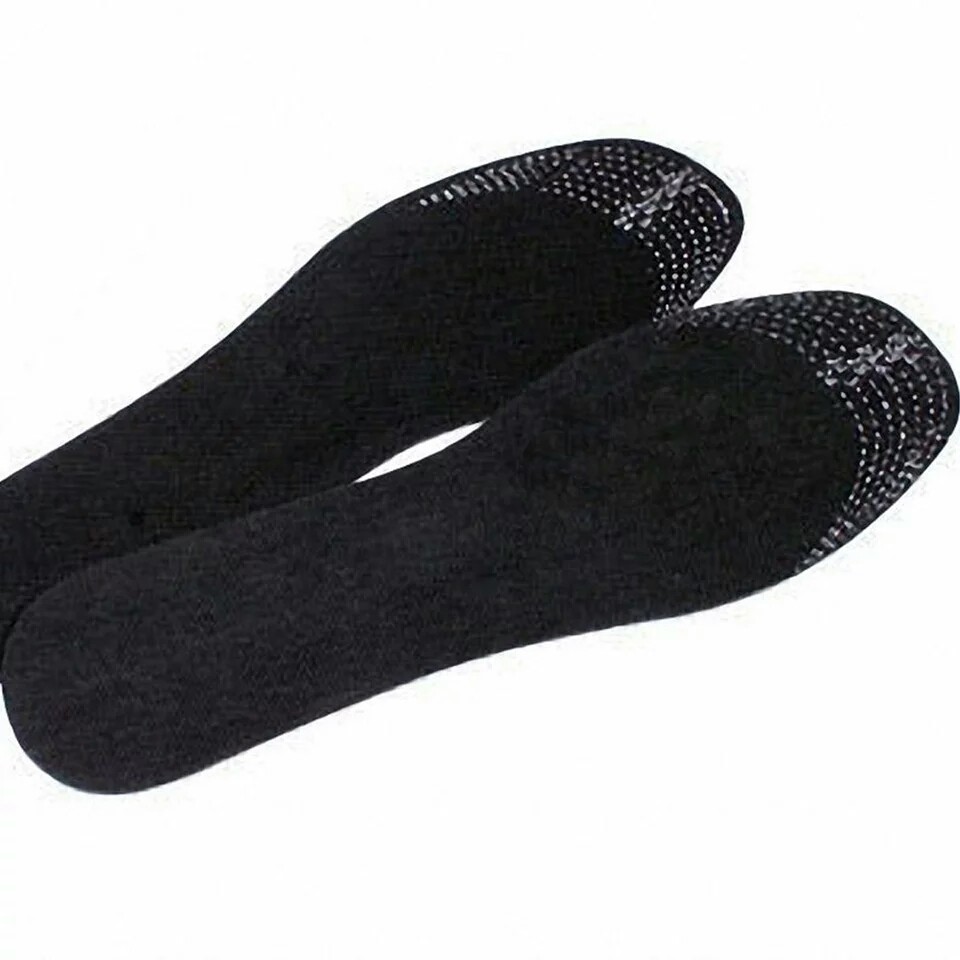 1 Pasang Insole Bamboo Anti Bau Kaki / Sol Arang Bambu Sepatu / Impor shoe pad