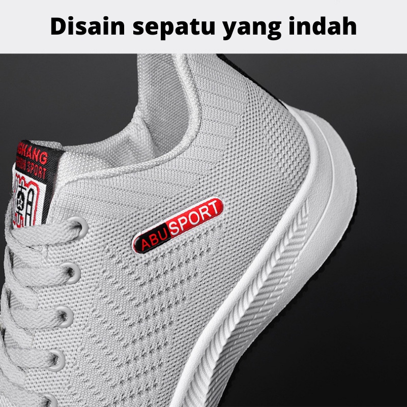 Highland Sepatu Pria Sneakers Sepatu Casual Pria Kerja Kuliah Fashion Sepatu Trendy MR139