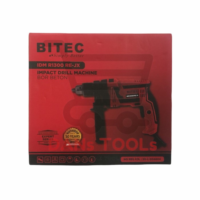 Mesin Bor Listrik BITEC 13mm - Impact Drill - Mesin Bor Tembok - Beton