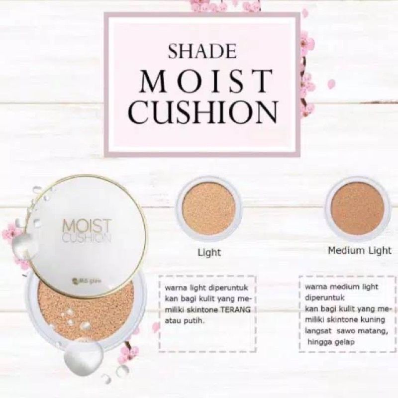 MS glow ultra moist cushion | cushion MS glow | ultra moist cushion ms glow | bedak padat MS glow