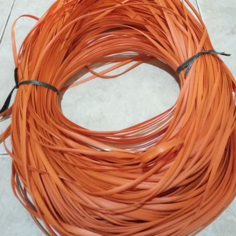 Bahan Anyaman Rotan Sintetis Lassio Pipih 1 Kg