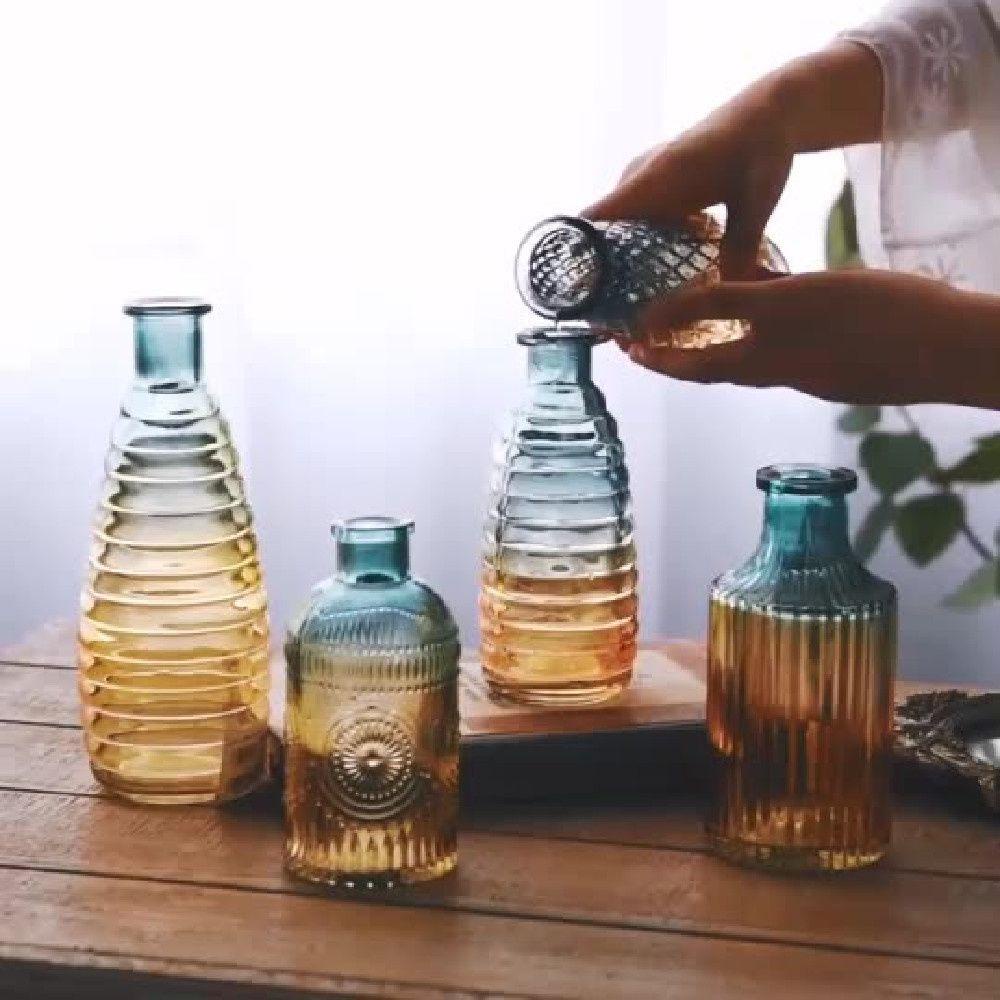 Vas Kaca Populer Ins Hidroponik Tempat Bunga Vas Bunga Modern