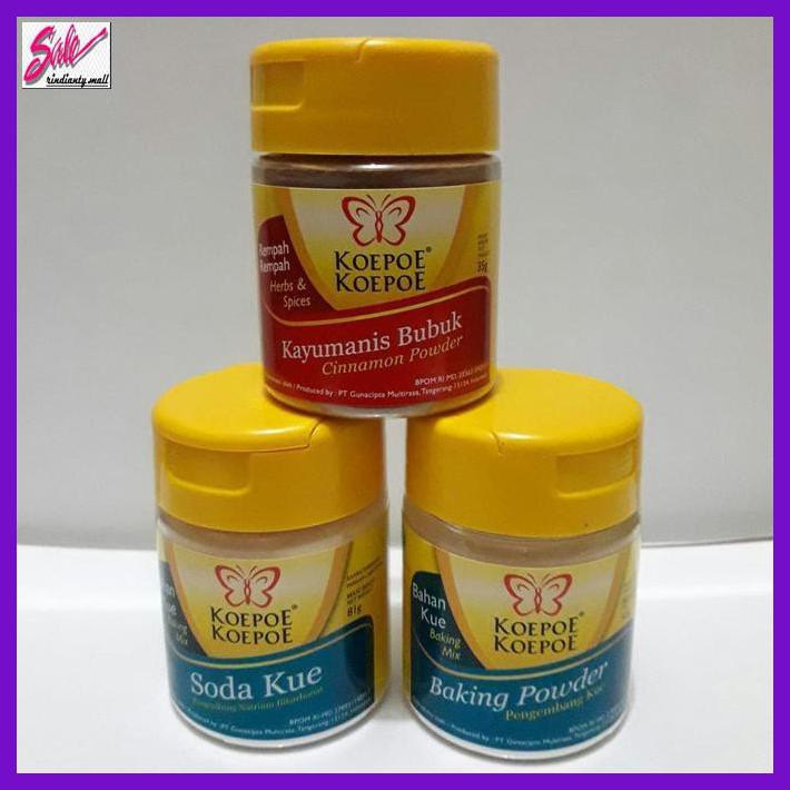 

DERPOWBAKING- KAYU MANIS BUBUK SODA KUE BAKING POWDER BAHAN KUE BAKING MIX -ASLIII.