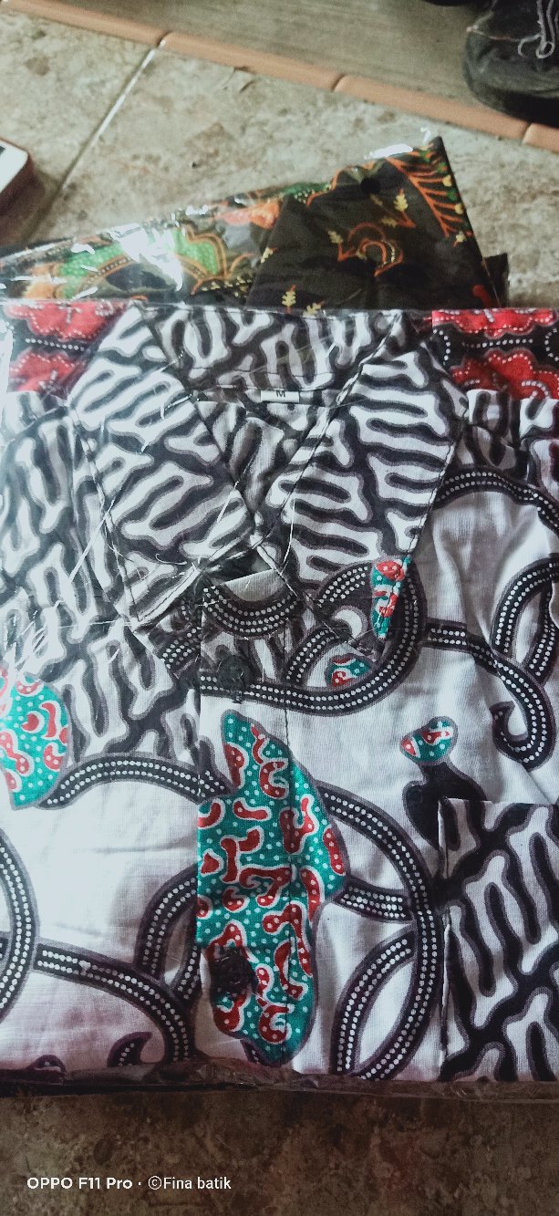 Batik Couple Keluarga Sania Ruffle Ori Ndoro Jowi Dnt