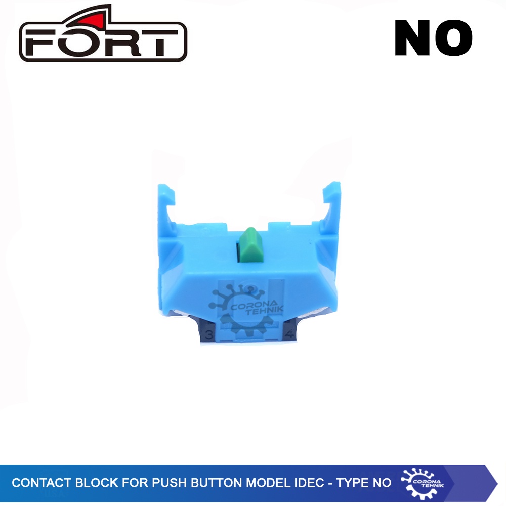 Type NO - Contact Block Saklar for Push Button Model Idec - Izumi