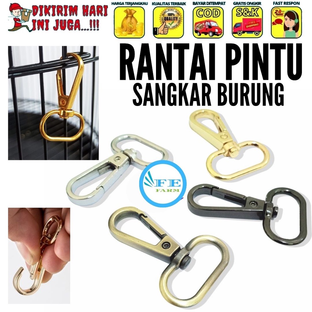 Ring Kaitan Cantolan Gaitan Kewkew Kandang Hewan FEFARM