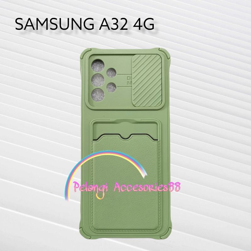 CASE SAMSUNG A32 4G CASE SOFTCASE SLEDING WARNA WARNI