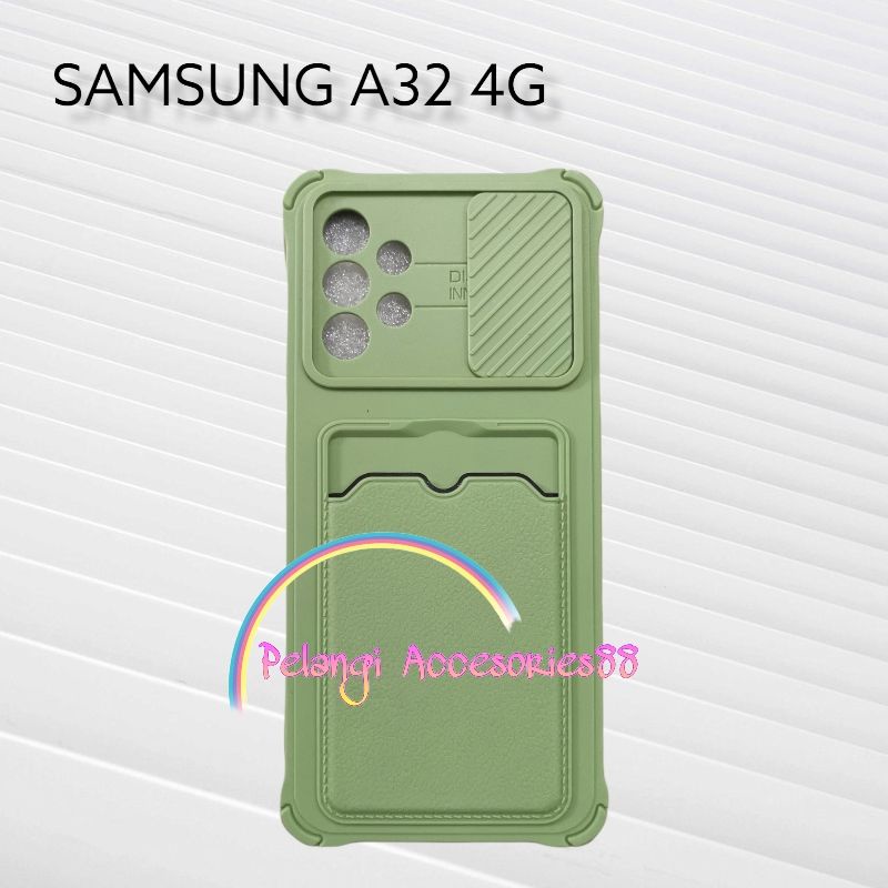 CASE SAMSUNG A32 4G CASE SOFTCASE SLEDING WARNA WARNI